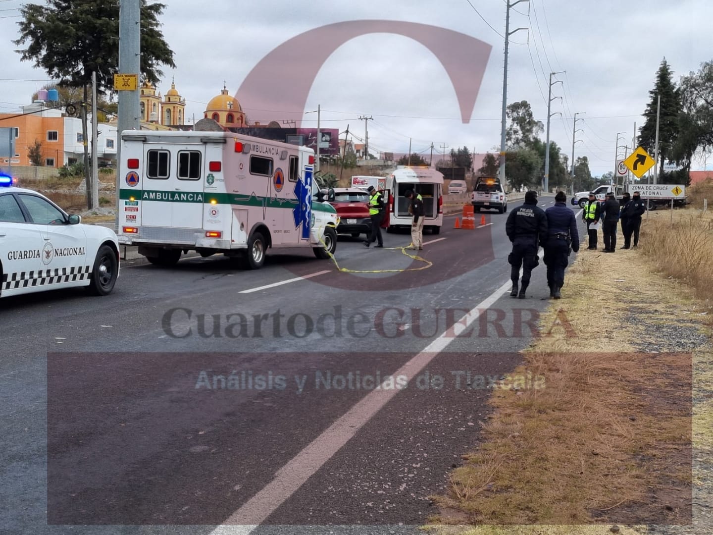 Conductor de camioneta muere al tener un posible infarto, en Yauhquemehcan
